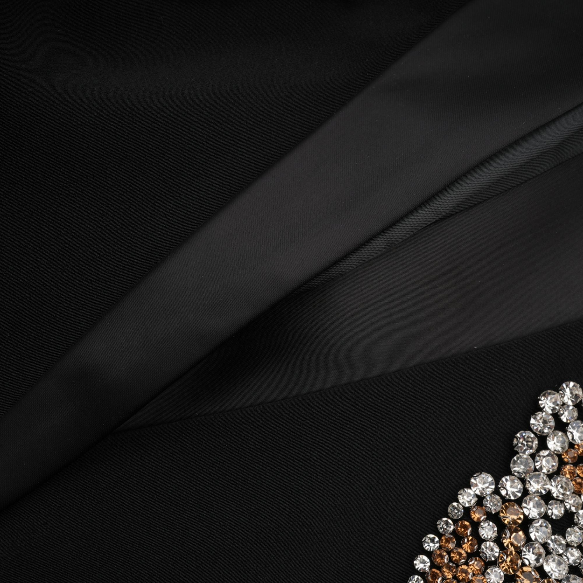 Delphine black embellished jacket & trousers matching set (Final Sale)
