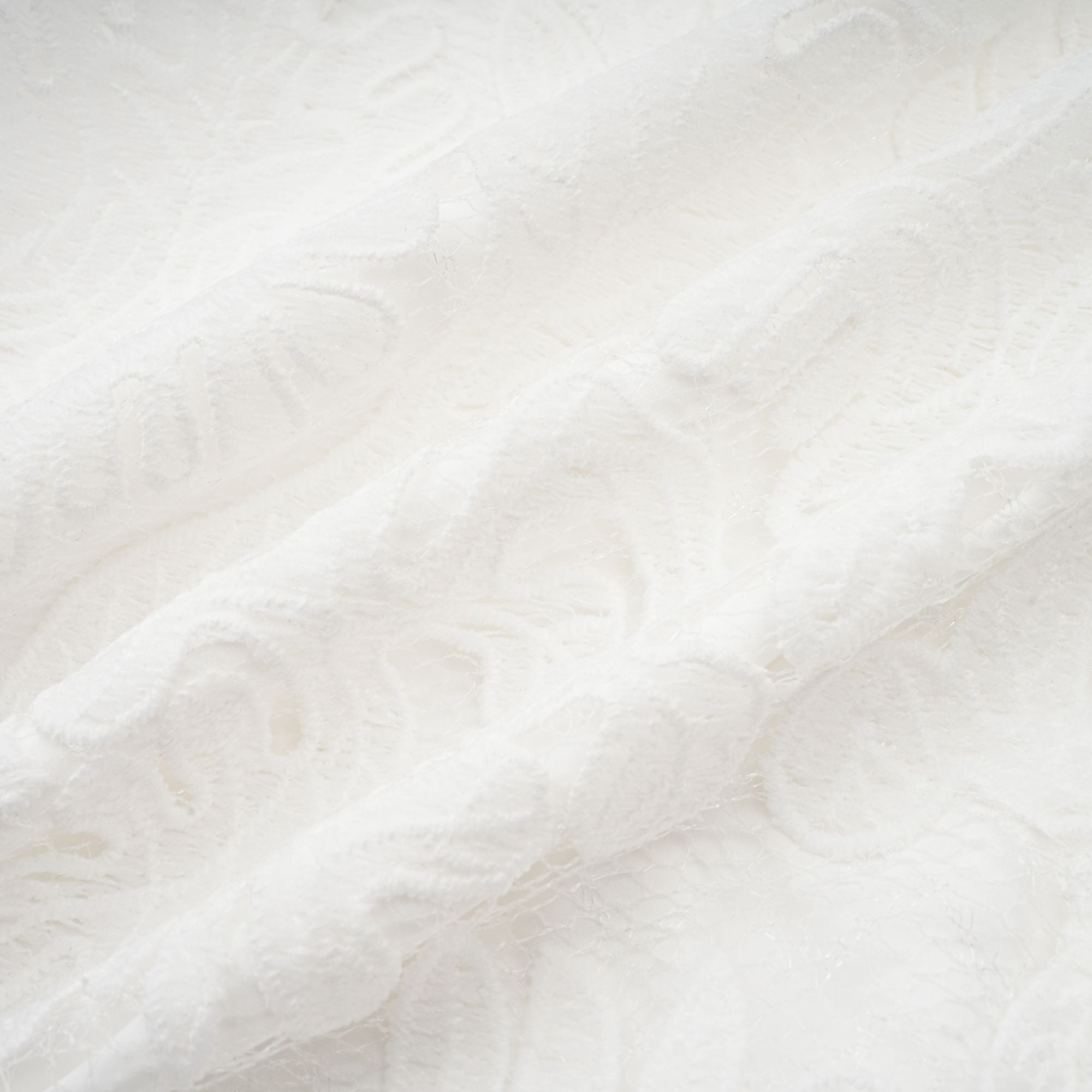 Madeleine White Paneled Embroidered Midi Dress