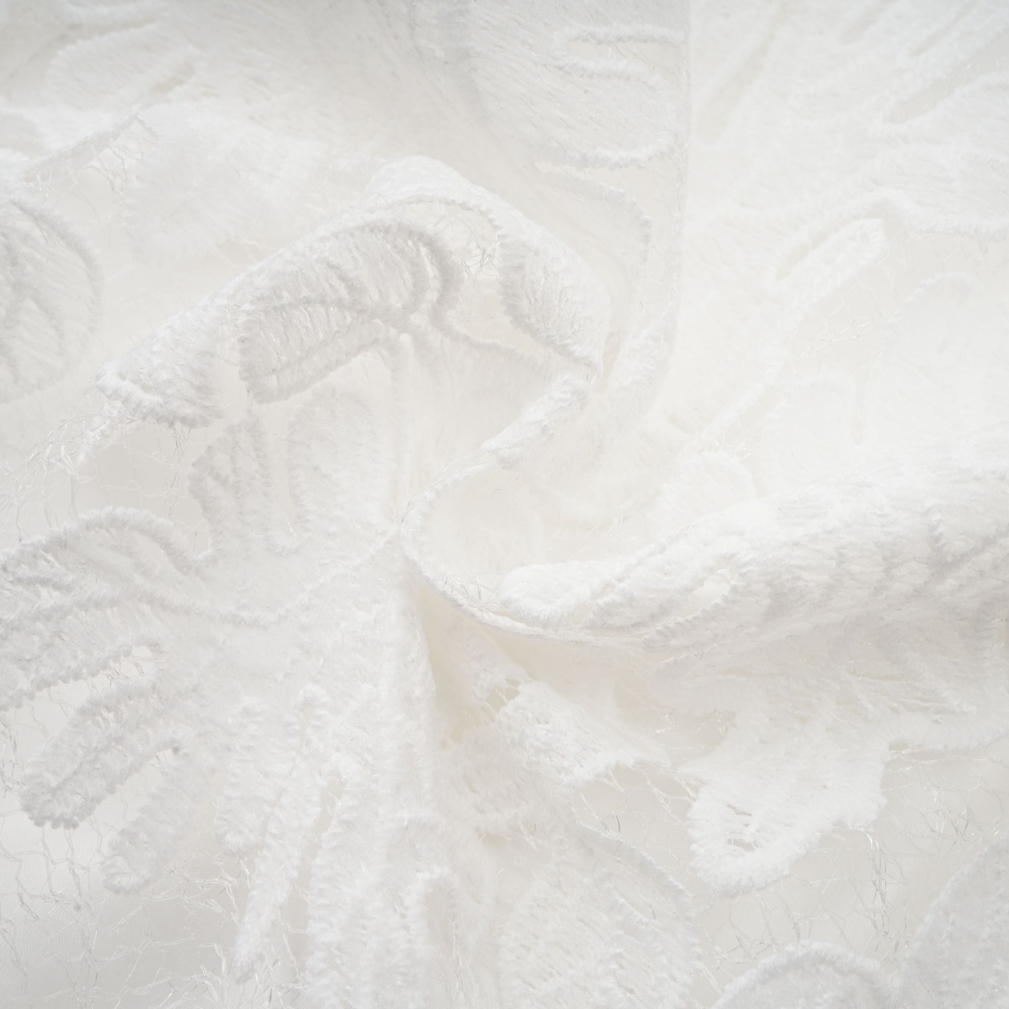 Madeleine White Paneled Embroidered Midi Dress
