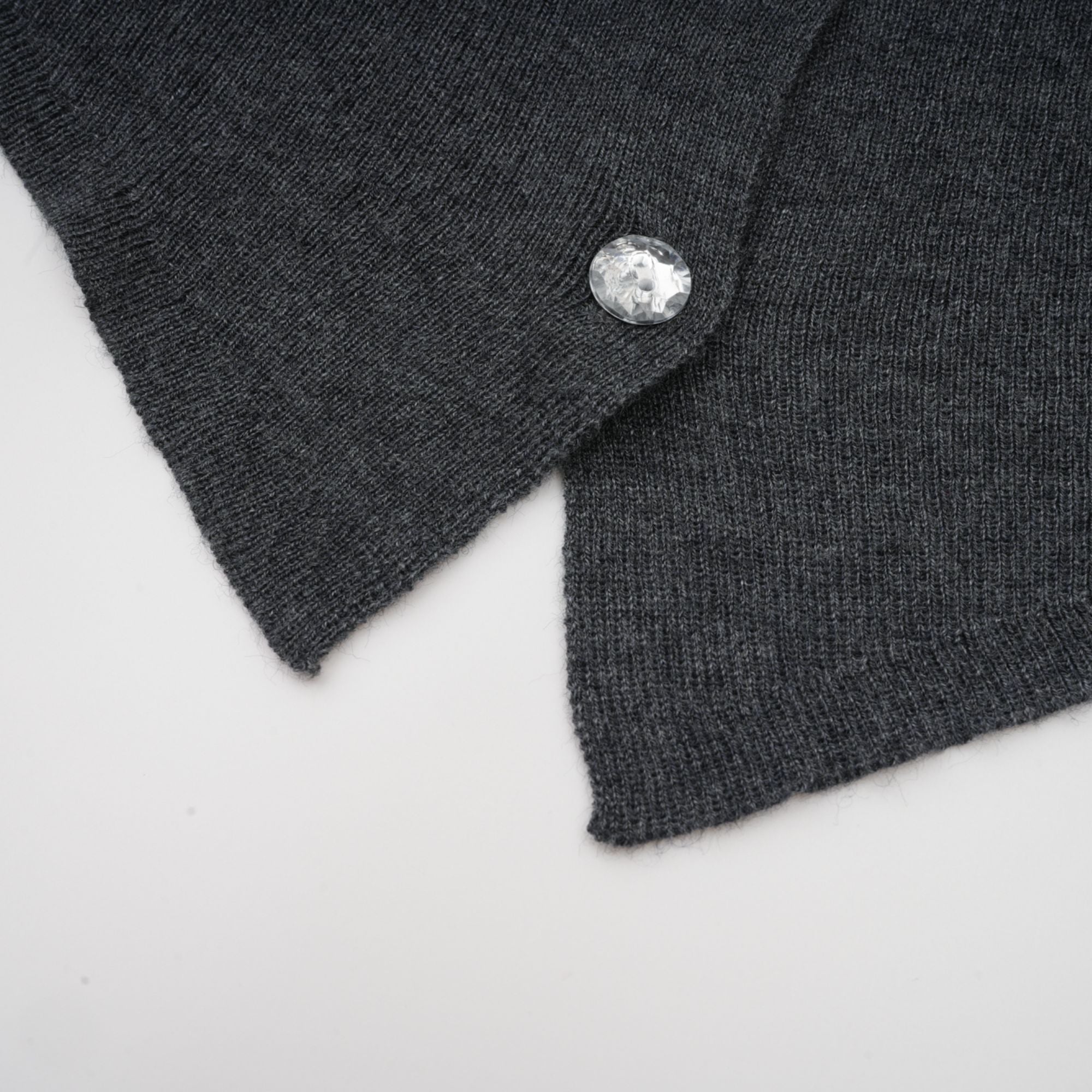 Anastasie grey sequined butterfly-motif cardigan (Final Sale)