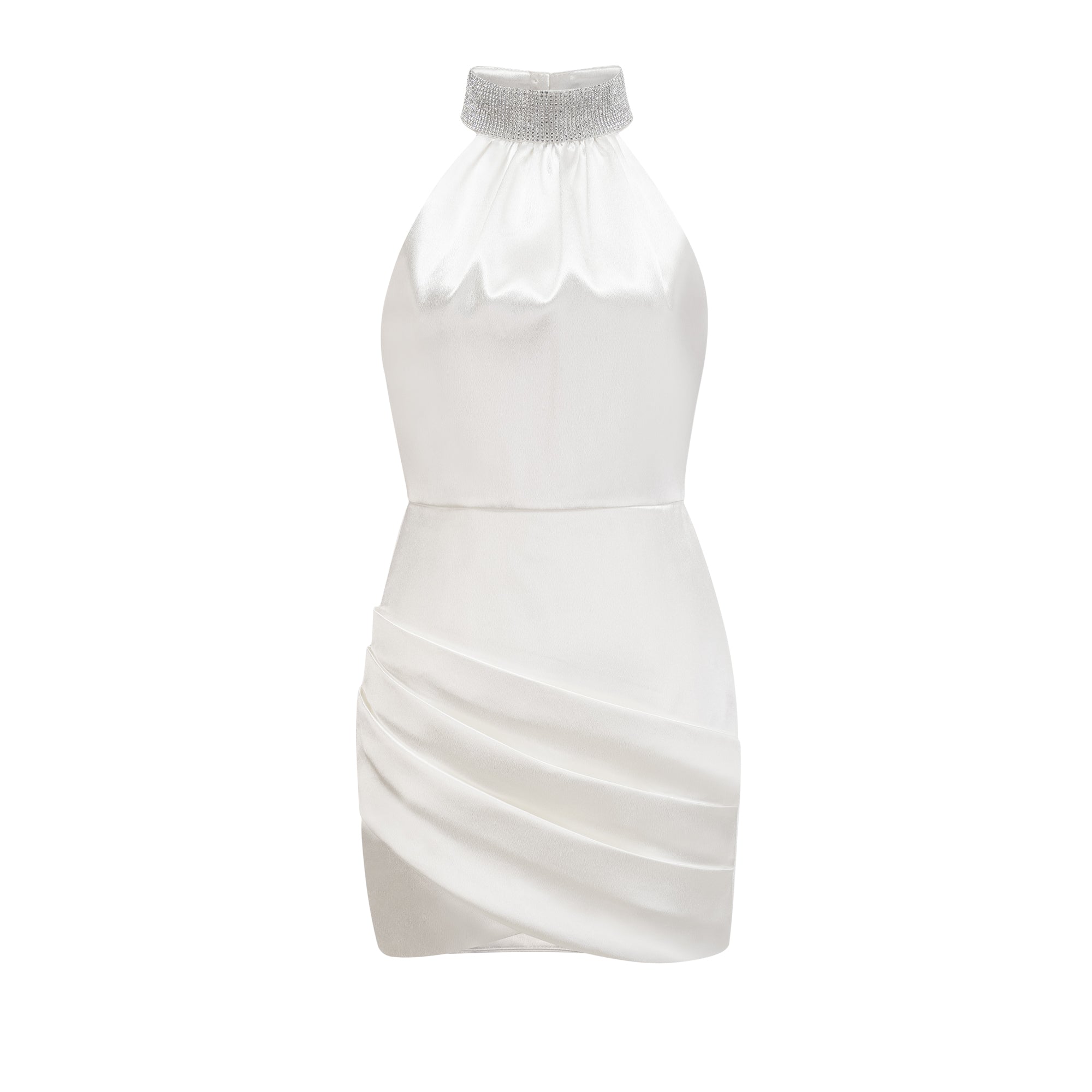 Tahiti embellished asymmetrical mini dress (Final Sale-US Only)