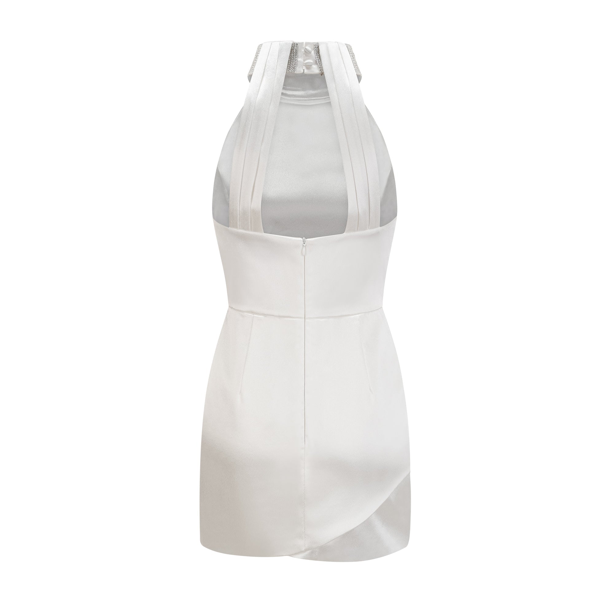Tahiti embellished asymmetrical mini dress (Final Sale-US Only)
