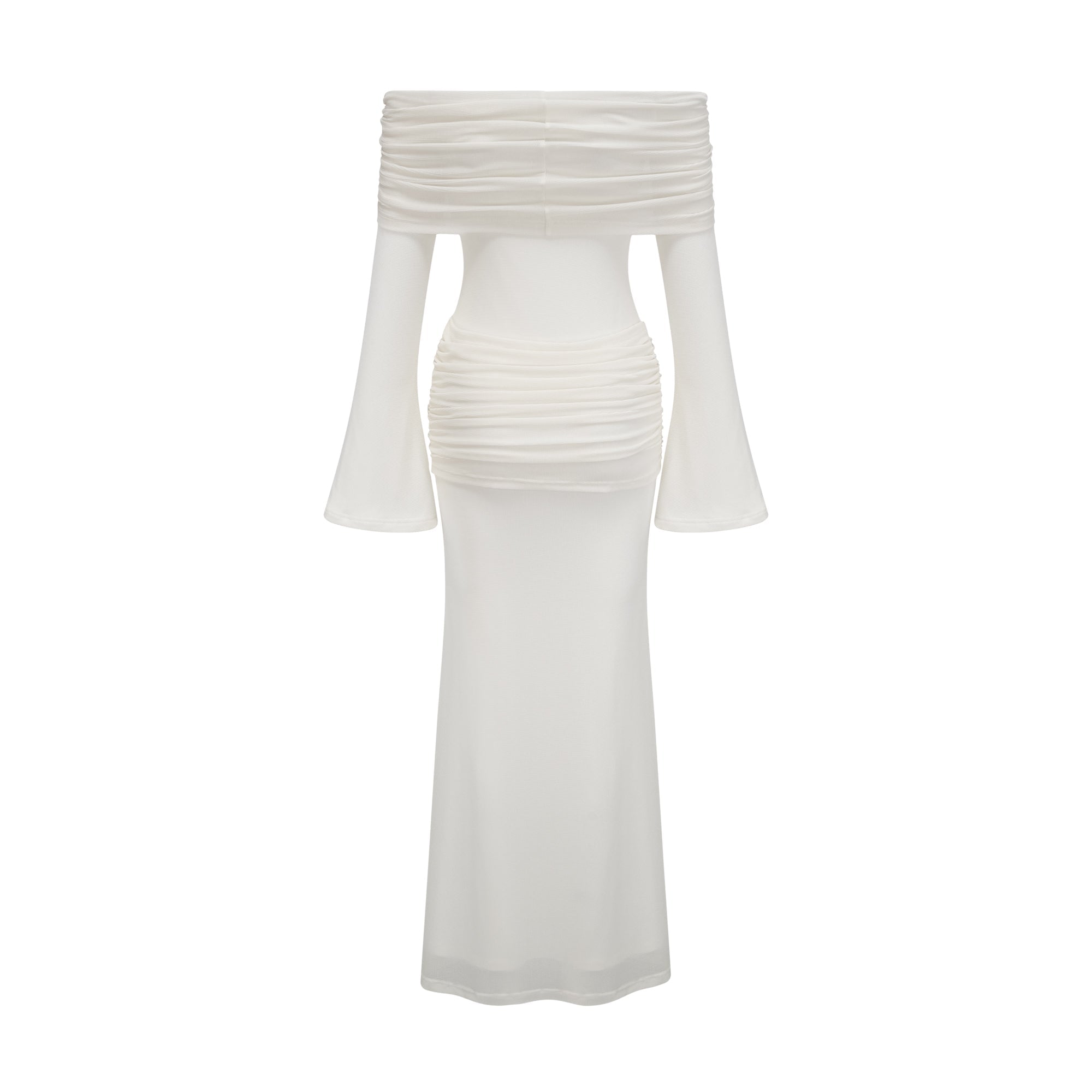 Wanda white glittered floral-appliqué knit maxi dress (Final Sale-US Only)
