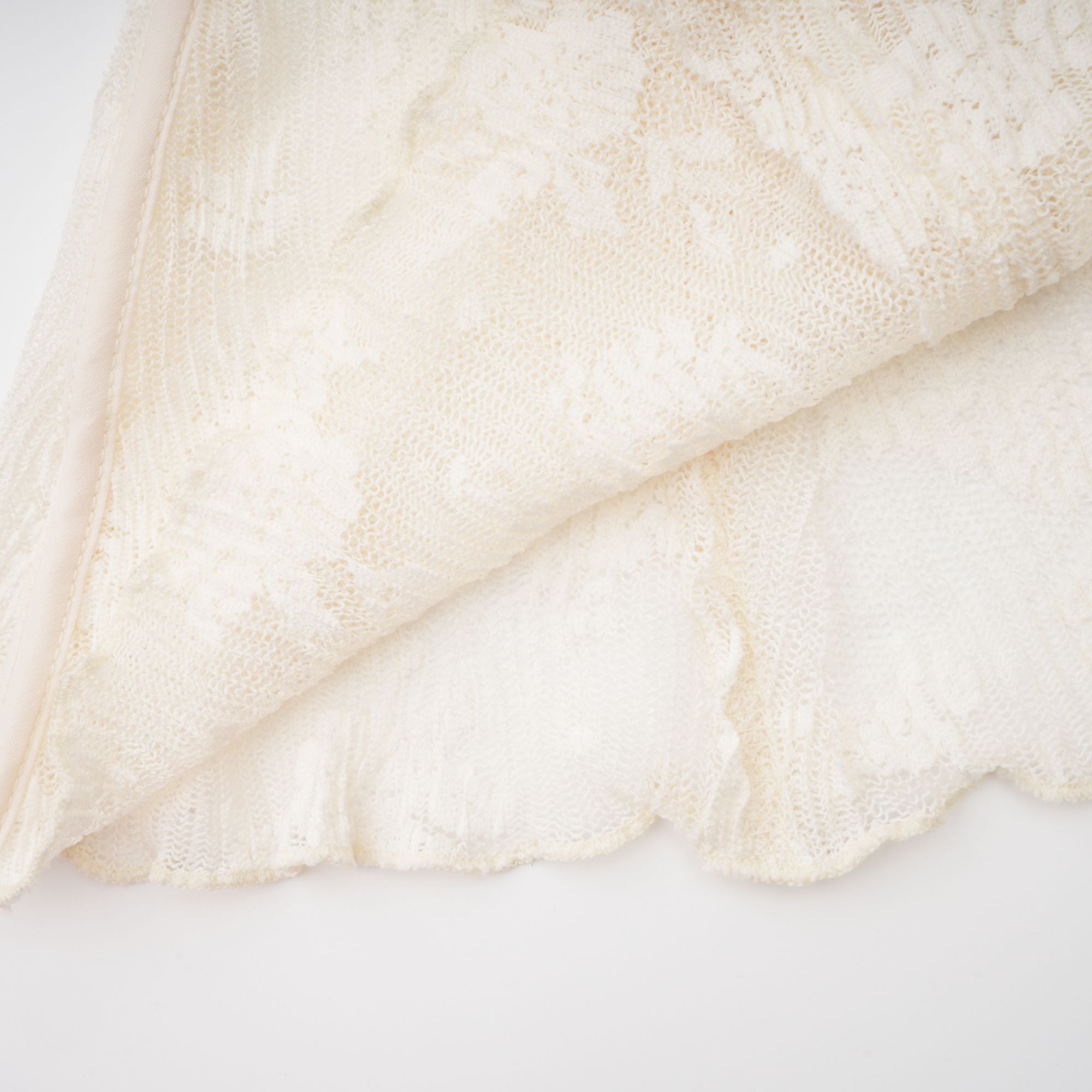 Marlene White Flared Lace Maxi Dress (Final Sale)