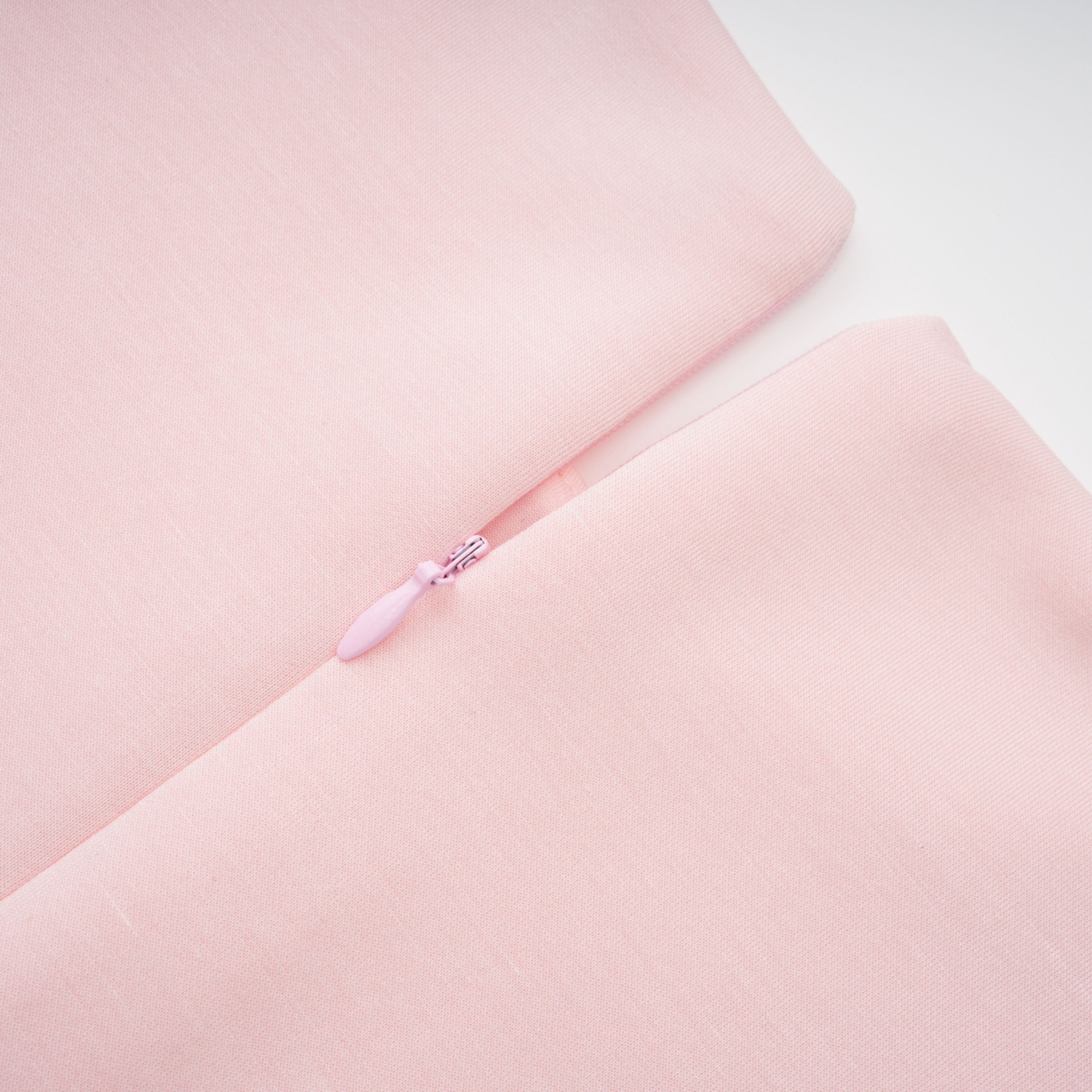 Piroska Pink Sleeveless Pearl Trim Mini Dress (Final Sale)