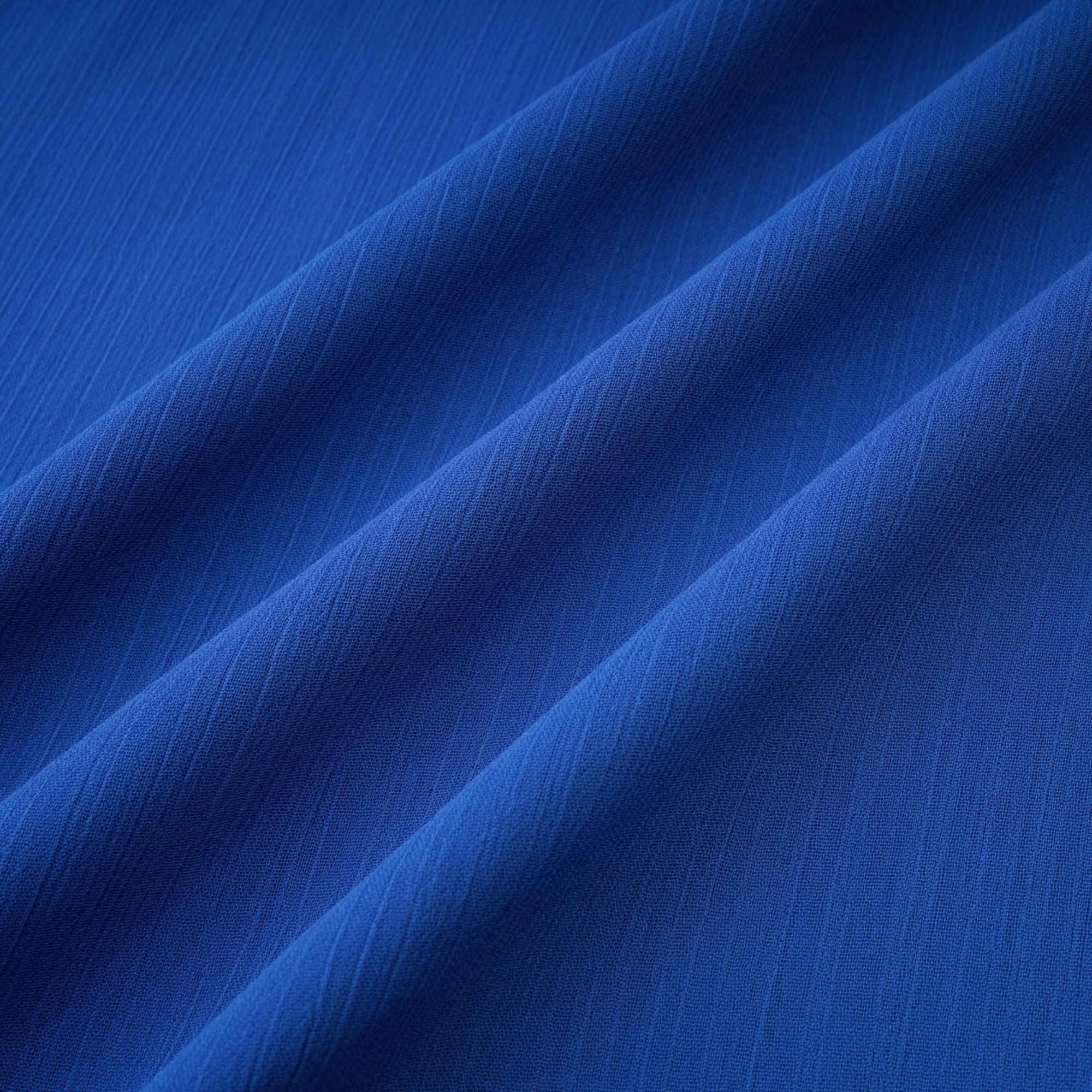 Faustine Blue Cape Design Ruched Maxi Dress (Final Sale)