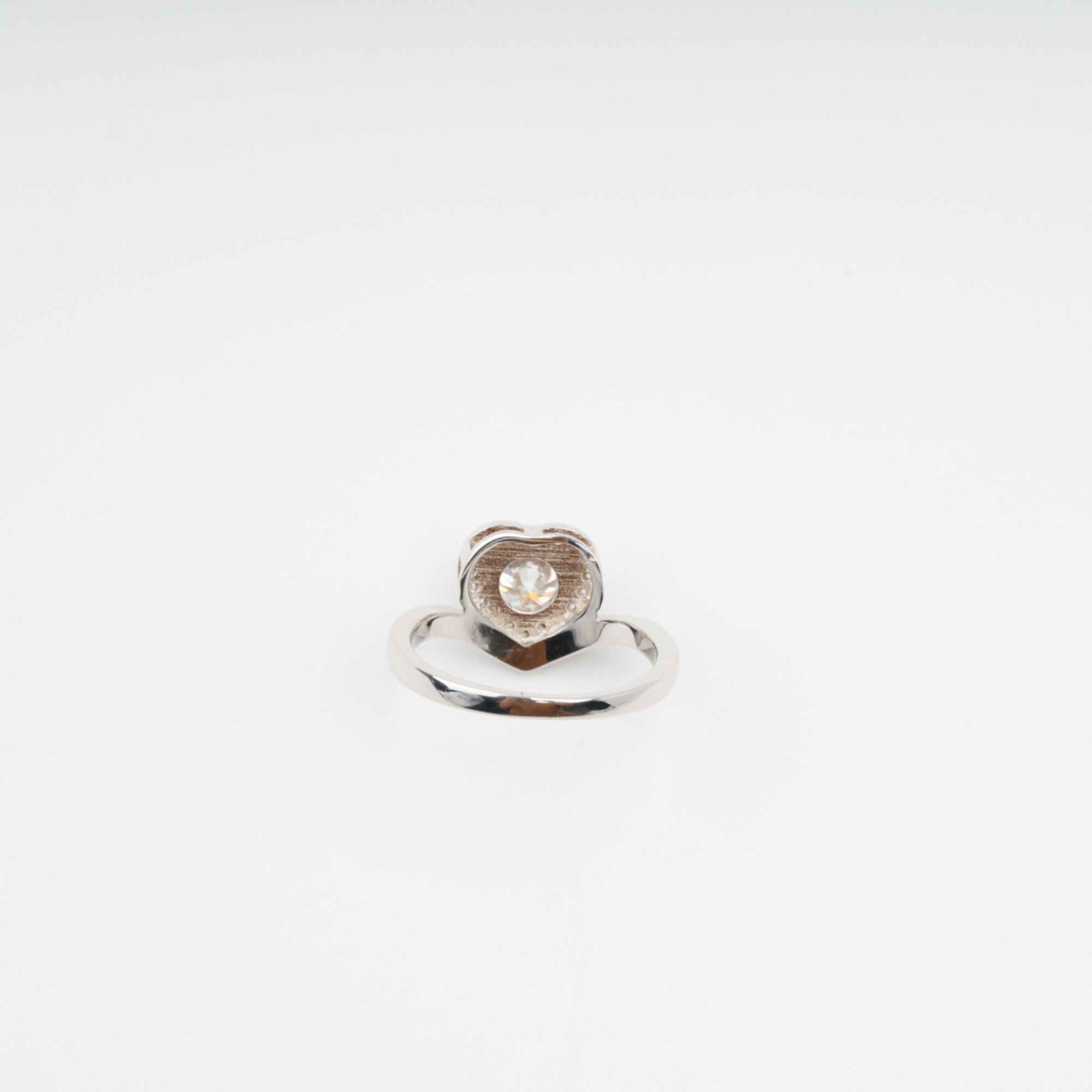 Révérence Heart Shaped Sterling Silver Ring (Final Sale)