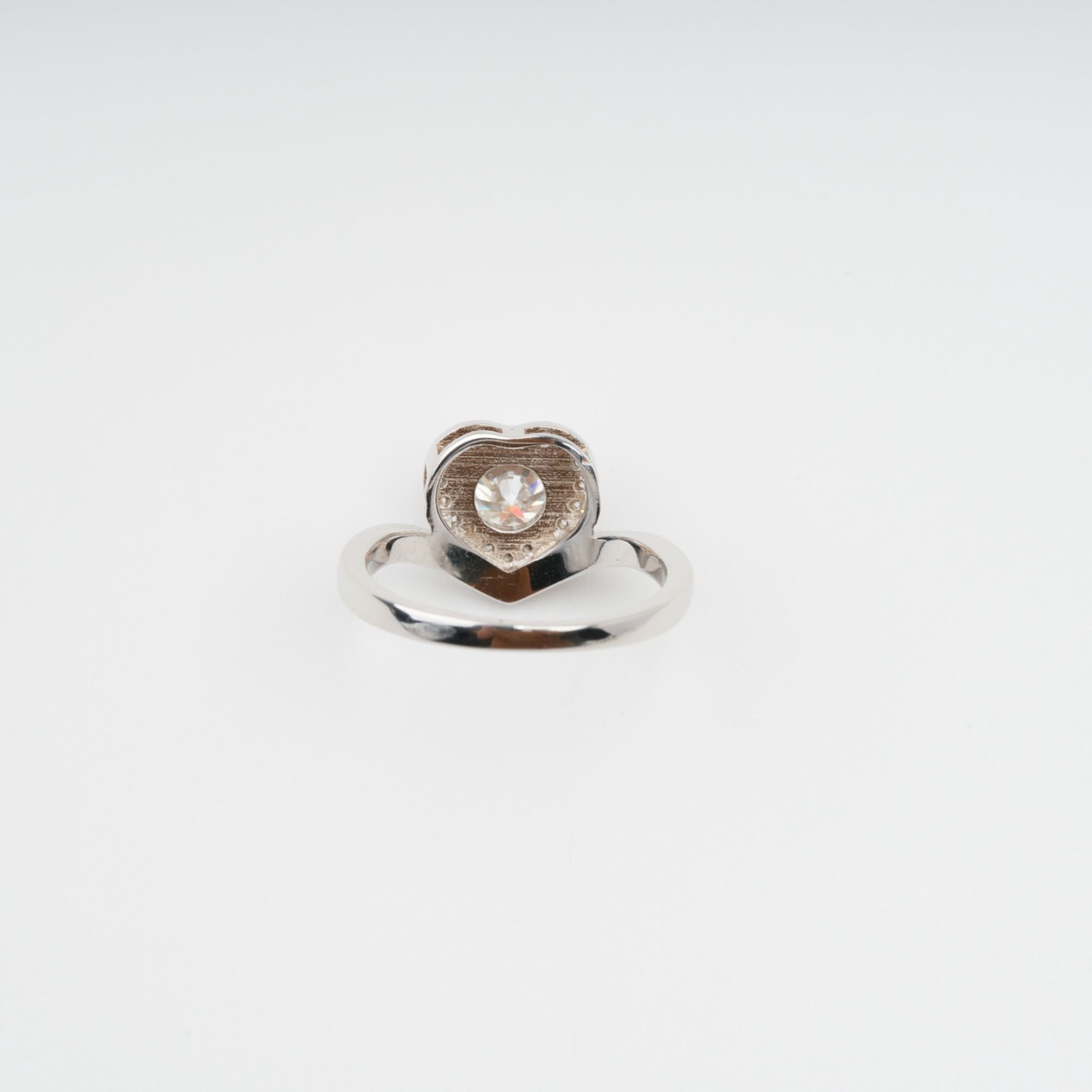 Révérence Heart Shaped Sterling Silver Ring (Final Sale)