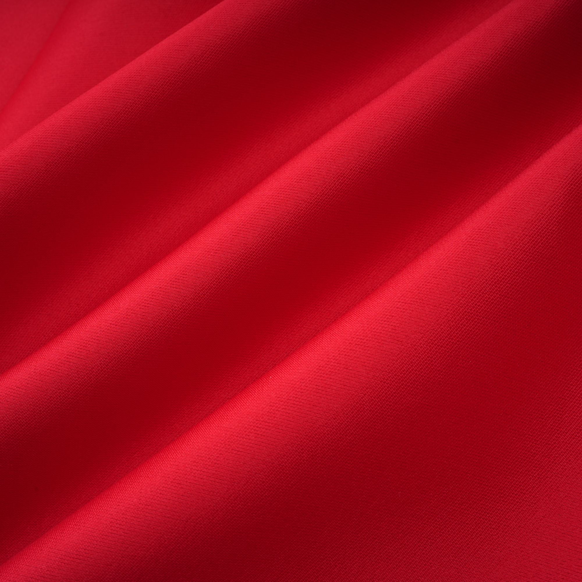 Aventin Red Godet Design Midi Dress (Final Sale)