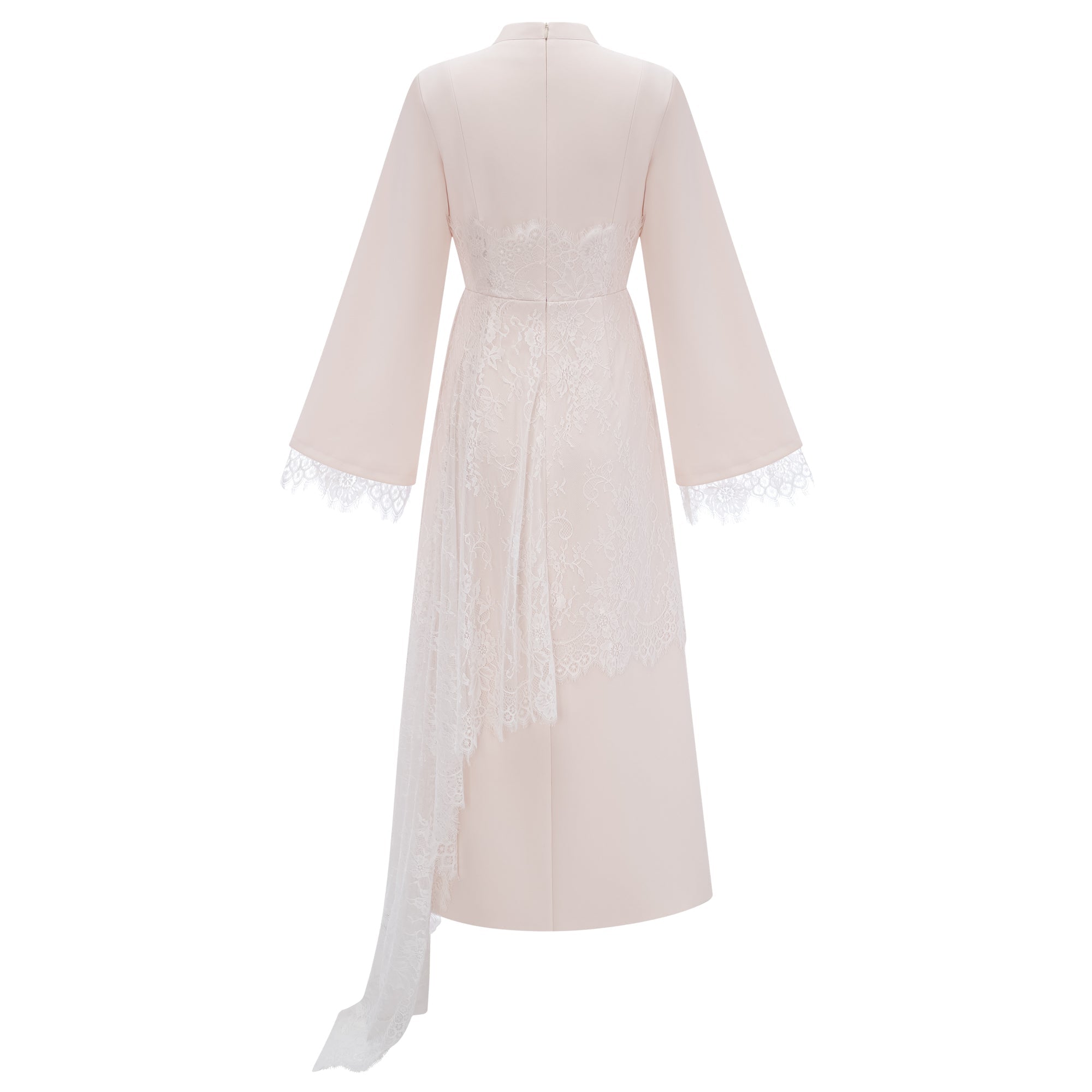 Aurora White Floral Lace Maxi Dress (Final Sale)