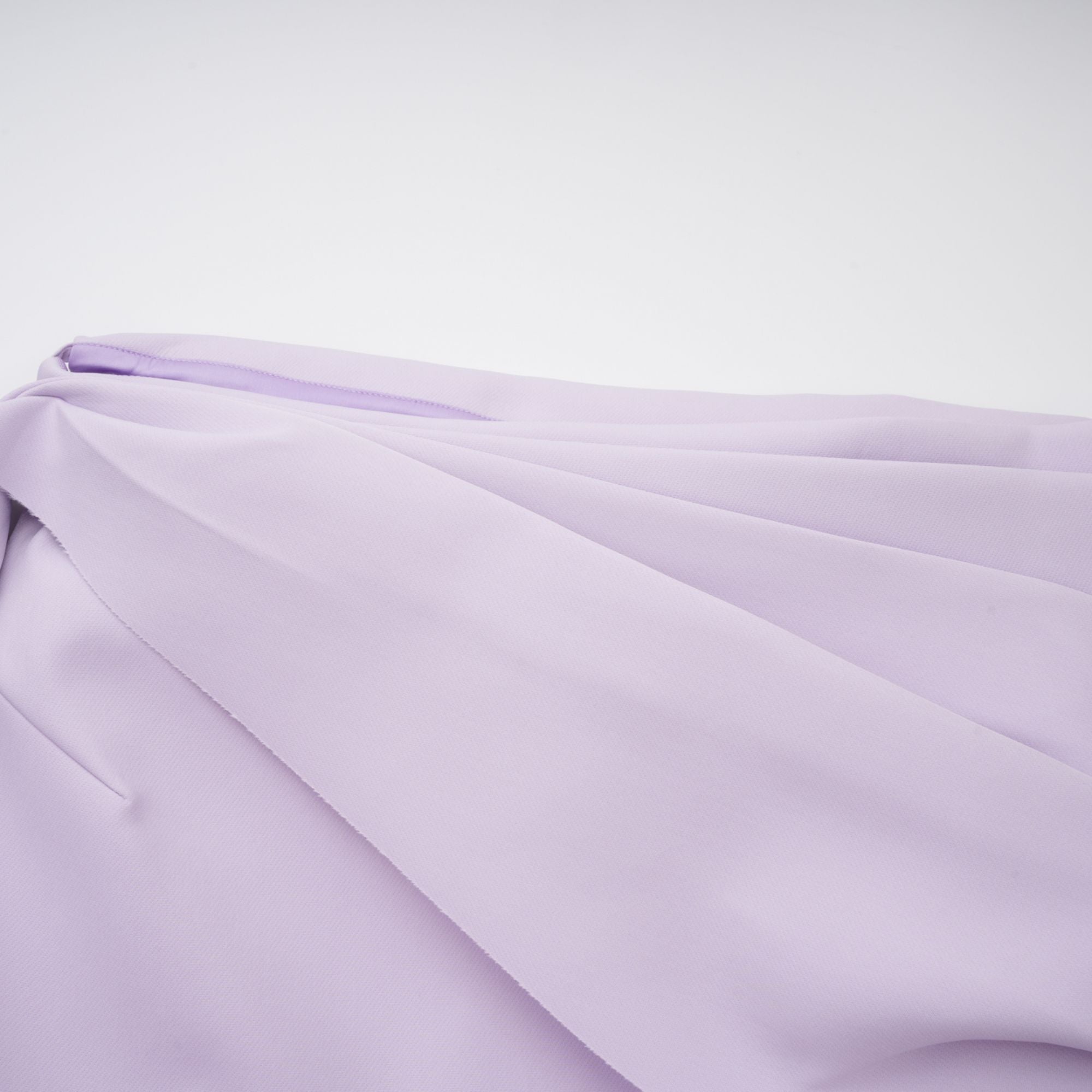 Annabelle Purple Cape-Design Ribbon Maxi Dress (Final Sale)