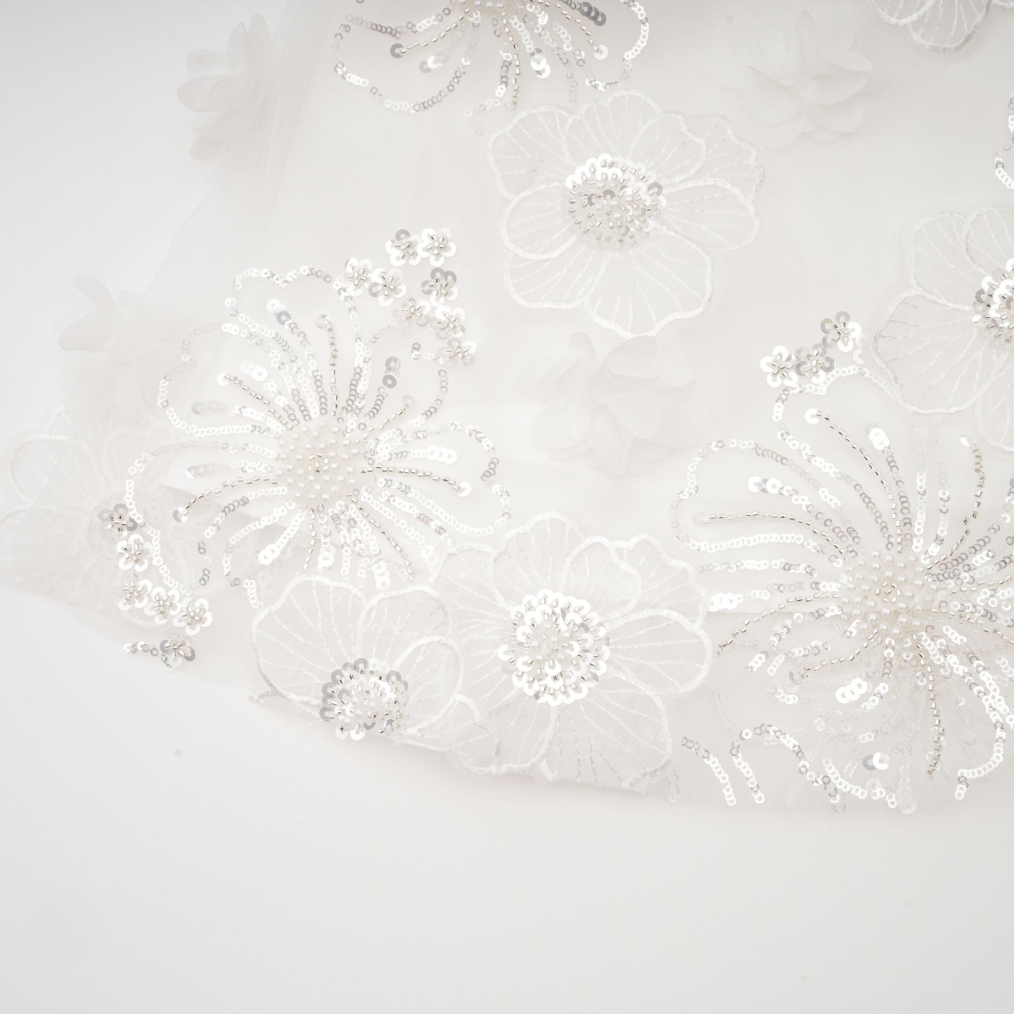 Suzette crystal-embellished floral mini dress (Final Sale-US Only)