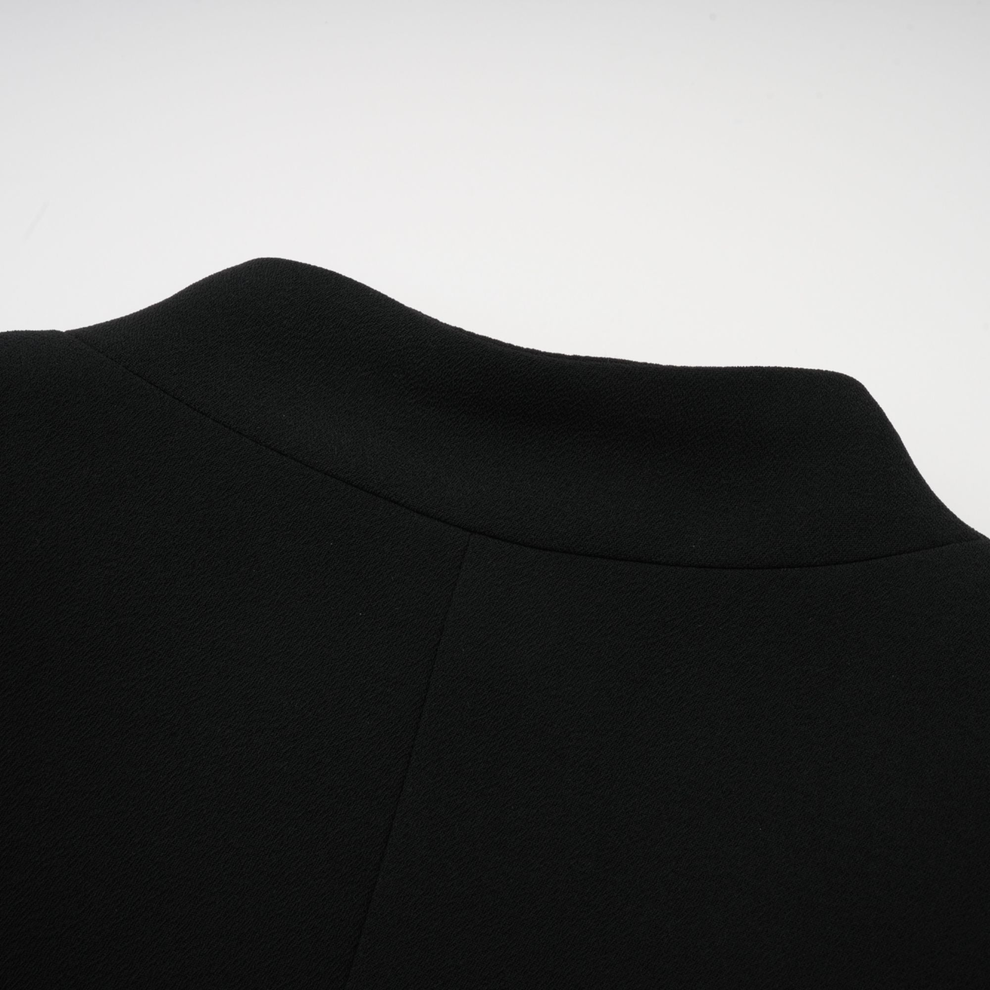 Suzanne black pleated jacket & trousers matching set (Final Sale)