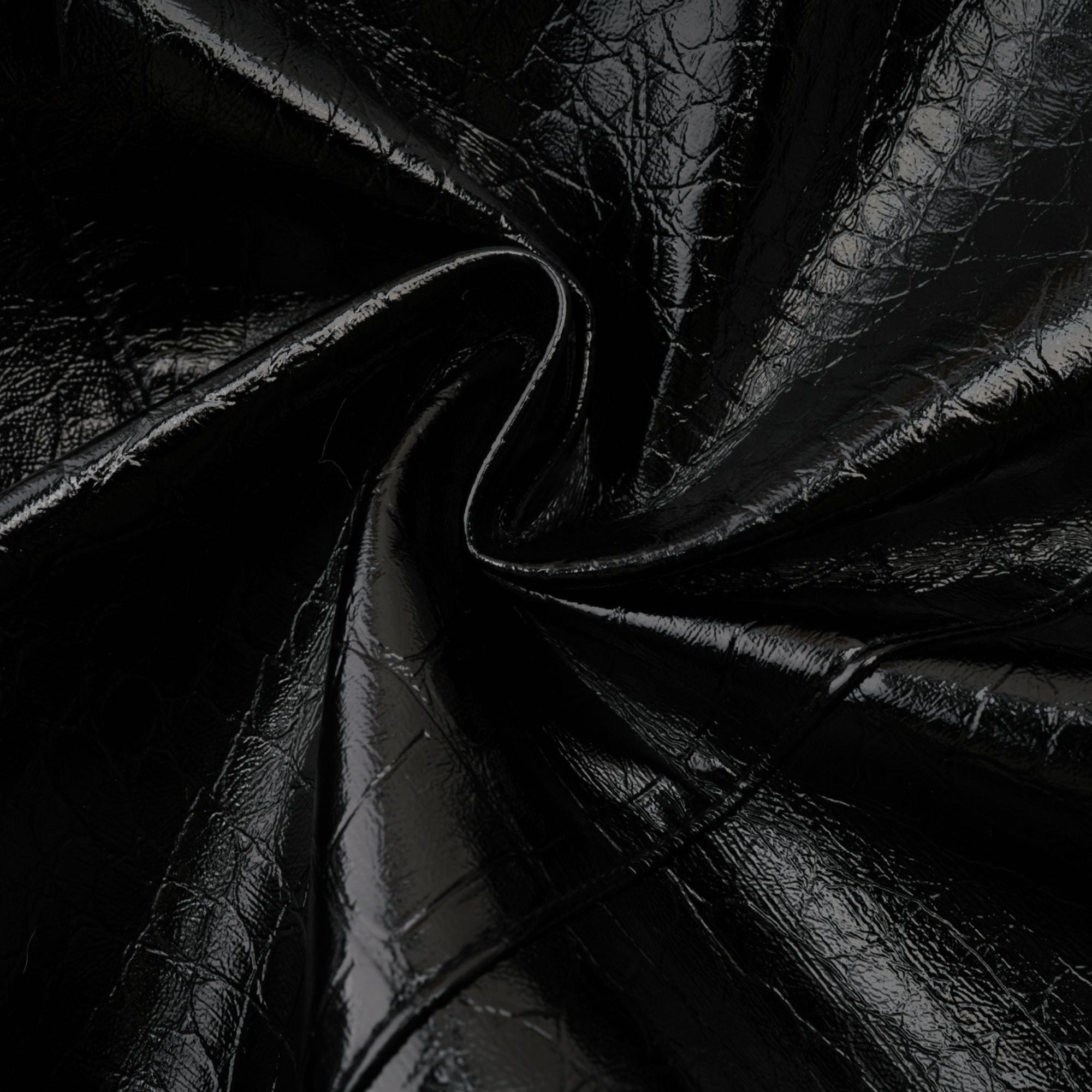 Élodie black cinched-waist leather jacket (Final Sale)
