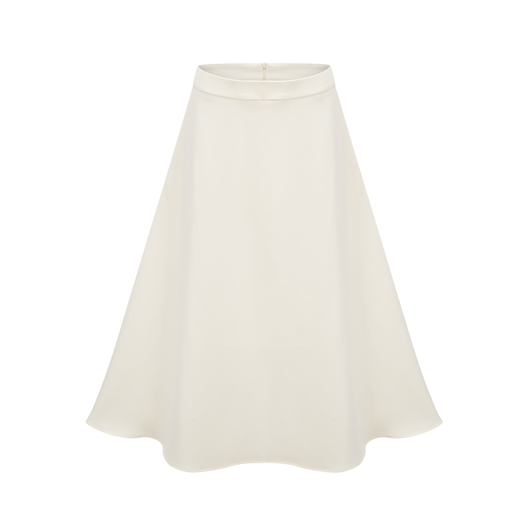 Coralie neutrals 3D-petal top & skirt matching set (Final Sale-US Only)