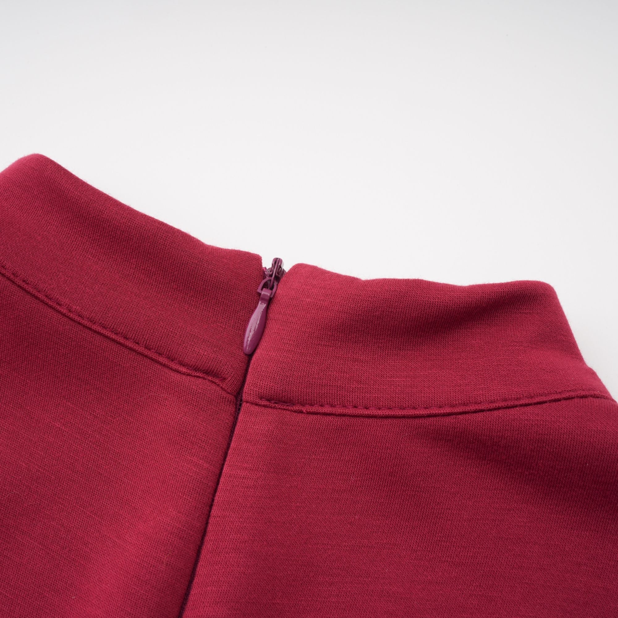 Margot Red Scarf Design Ruched Maxi Gown (Final Sale)