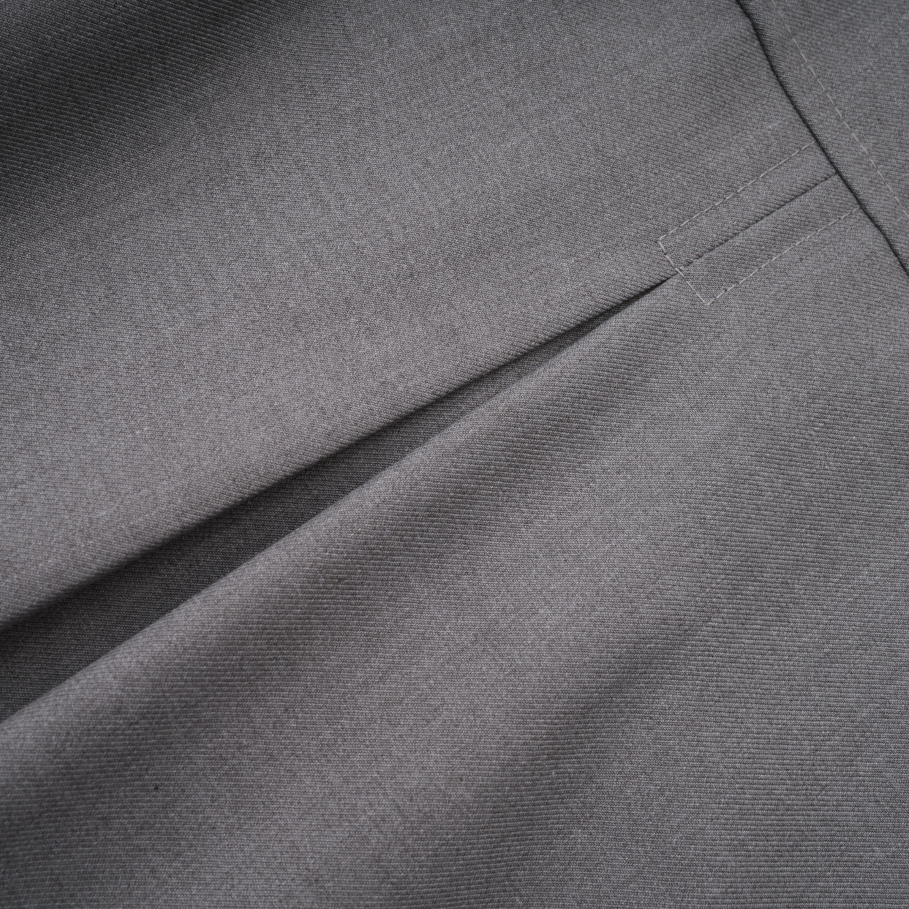 Cynthia Grey Asymmetrical Draped Shirt & Trousers Set