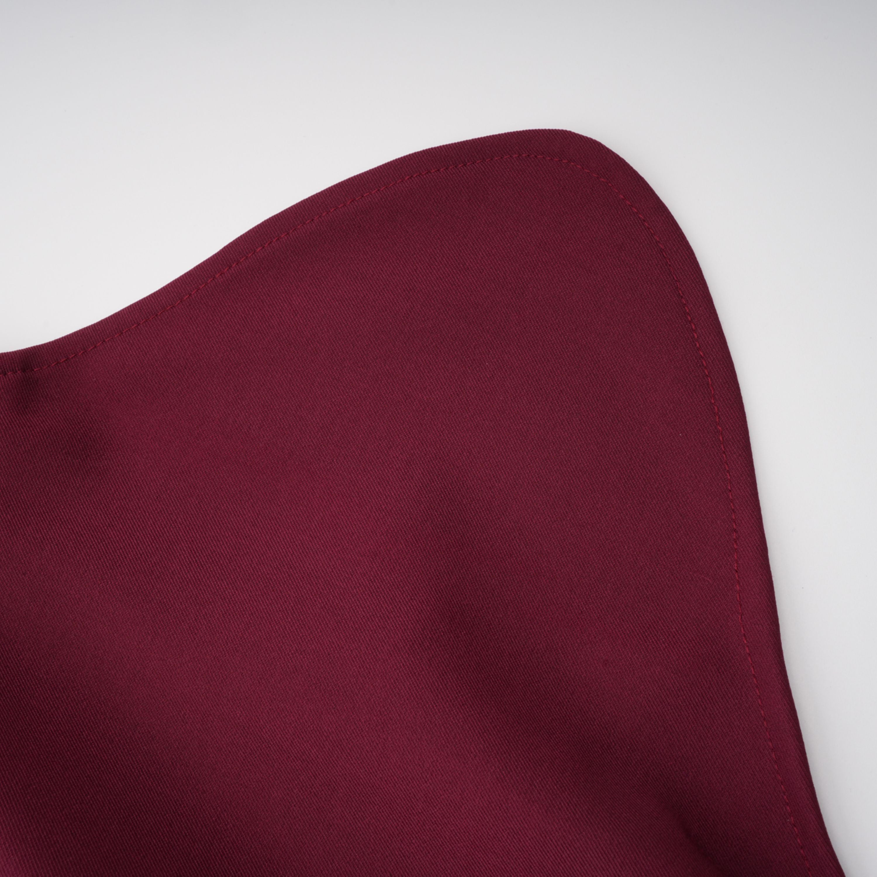 Wren Burgundy Asymmetrical Cape Maxi Dress (Final Sale-US Only)