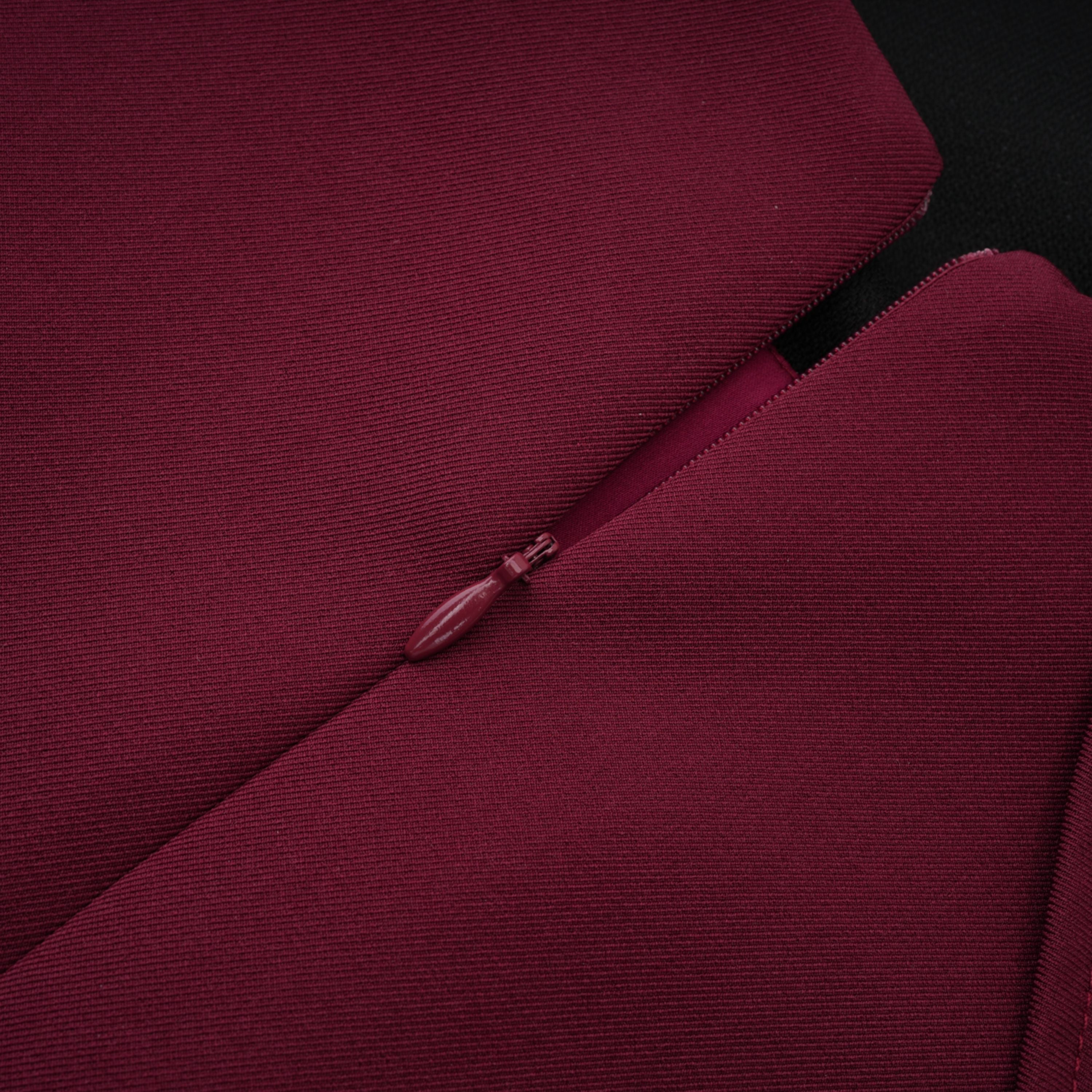 Wren Burgundy Asymmetrical Cape Maxi Dress (Final Sale-US Only)