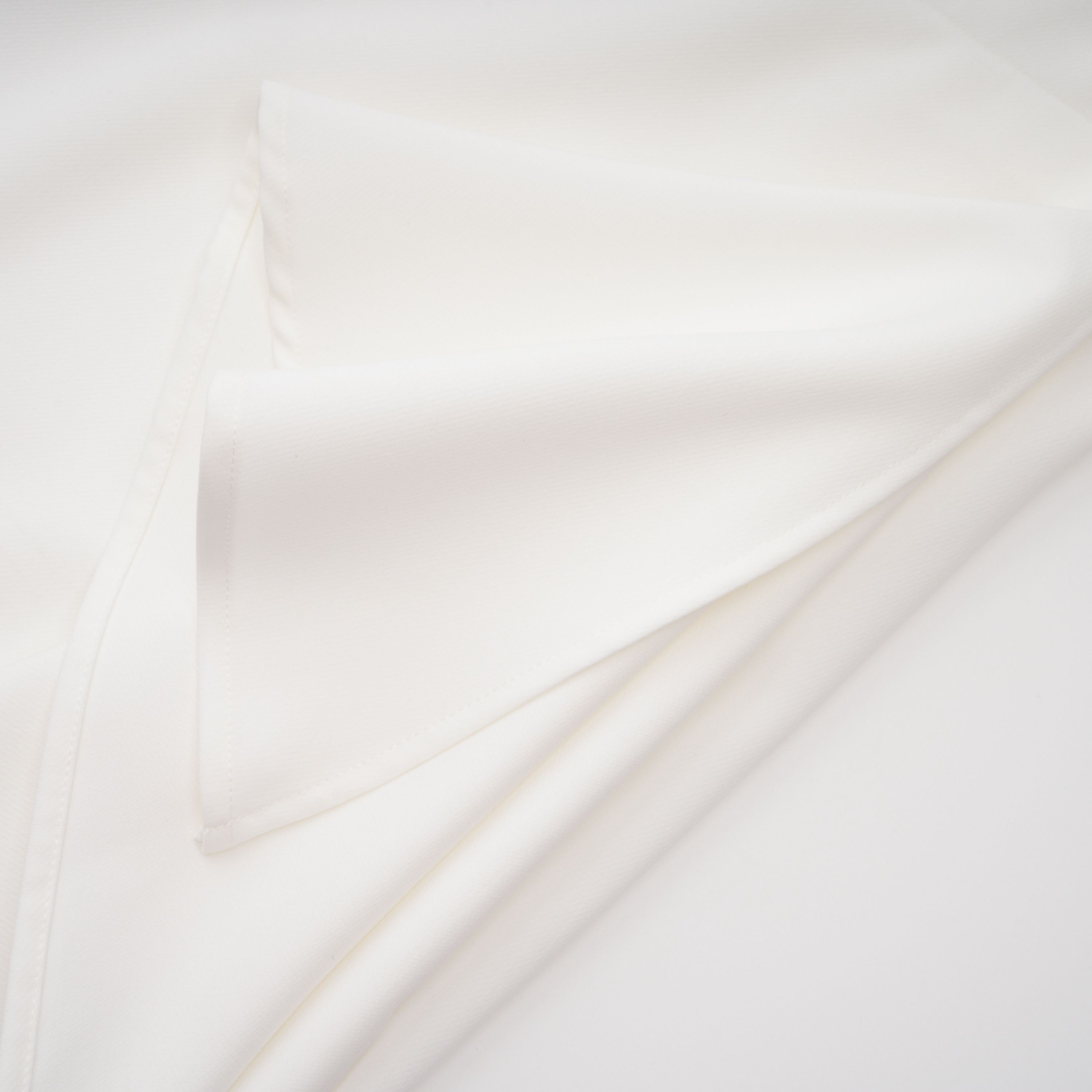Kare White Asymmetrical Gathered Midi Dress (Final Sale-US Only)