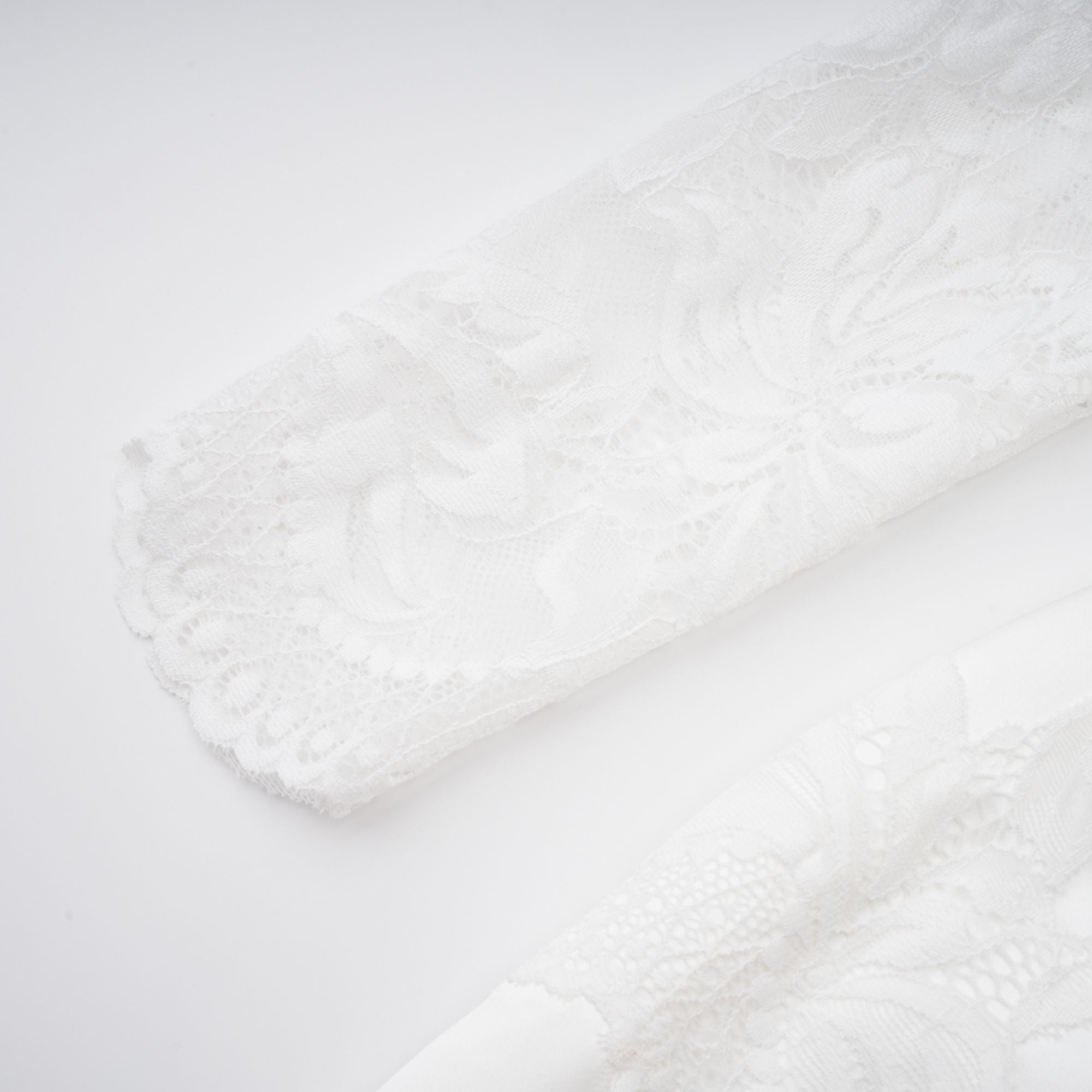 Airelle White Satin Panel Lace Maxi Dress (Final Sale)