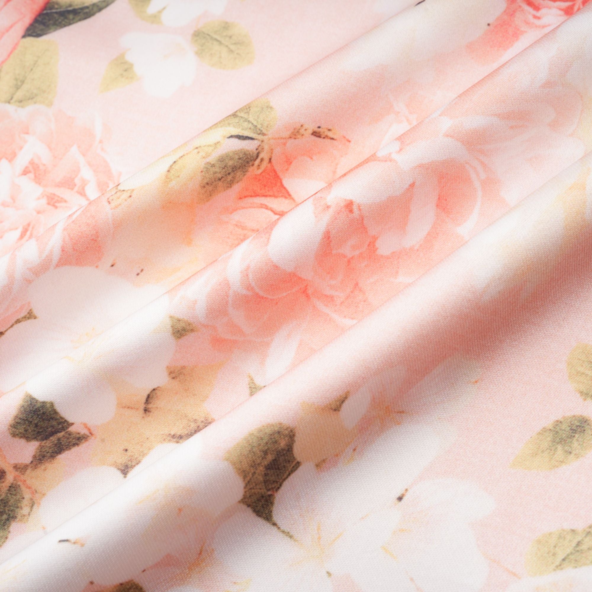 Yvette pink floral-print satin maxi dress (Final Sale-US Only)