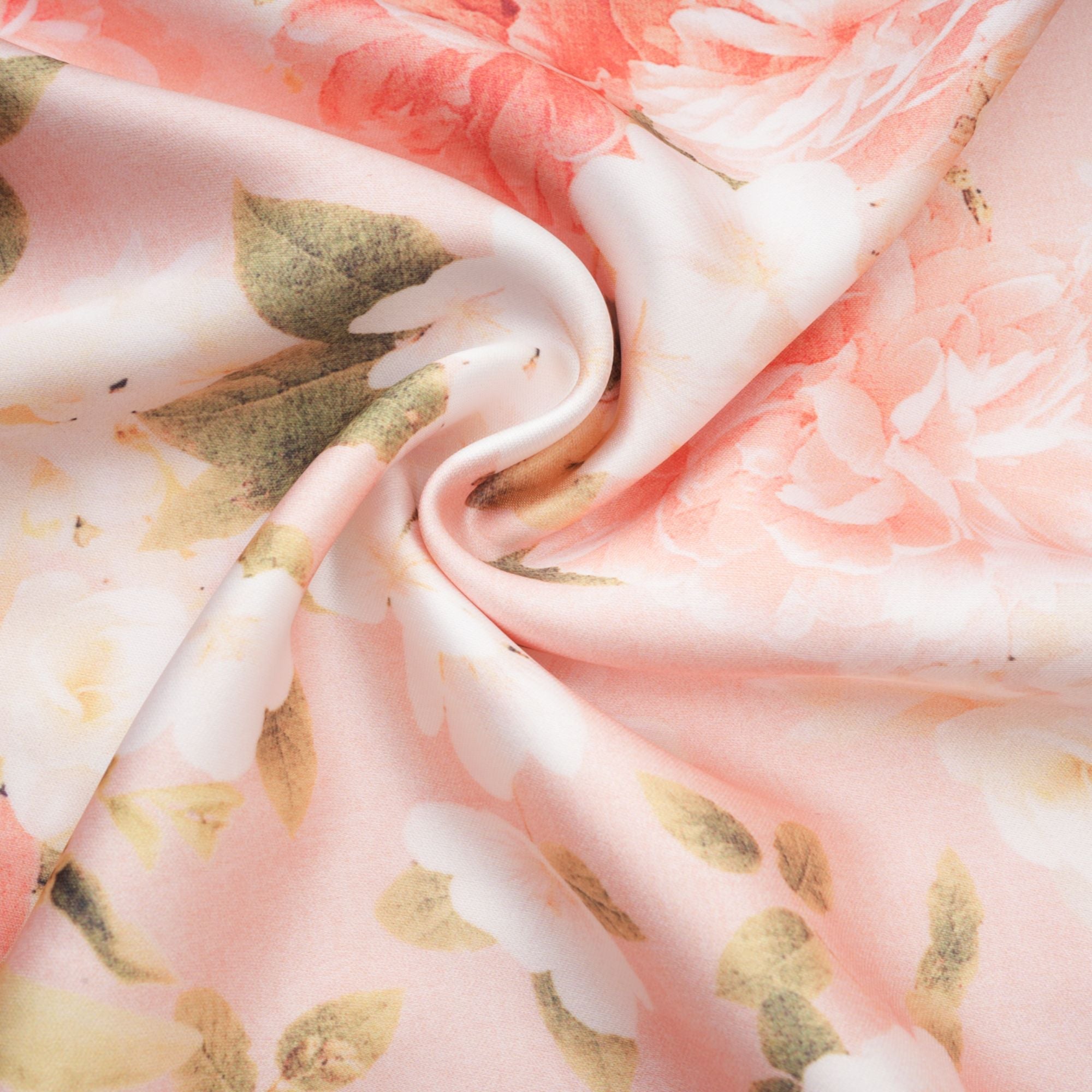 Yvette pink floral-print satin maxi dress (Final Sale-US Only)