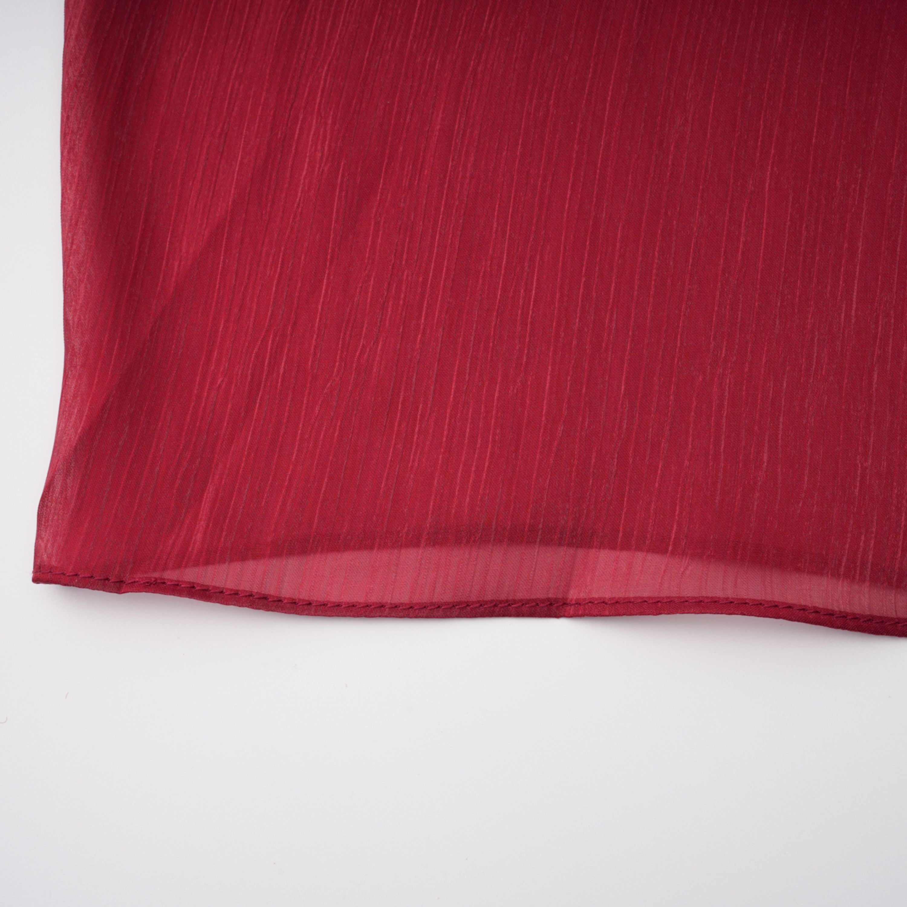 Hazel Burgundy Asymmetrical Draped Maxi Dress (Final Sale-US Only)