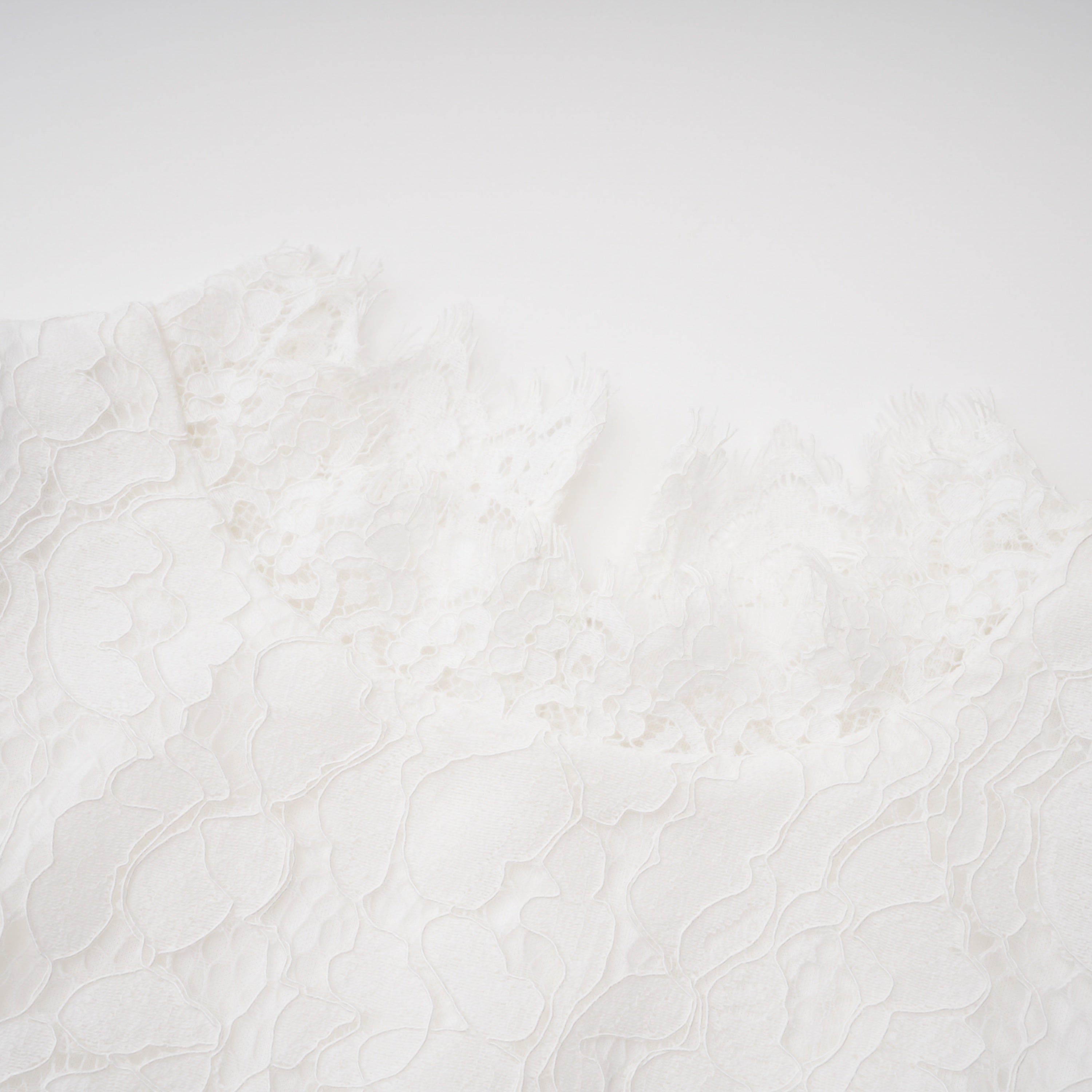 Maggie Ivory High Neck Floral Lace Maxi Dress