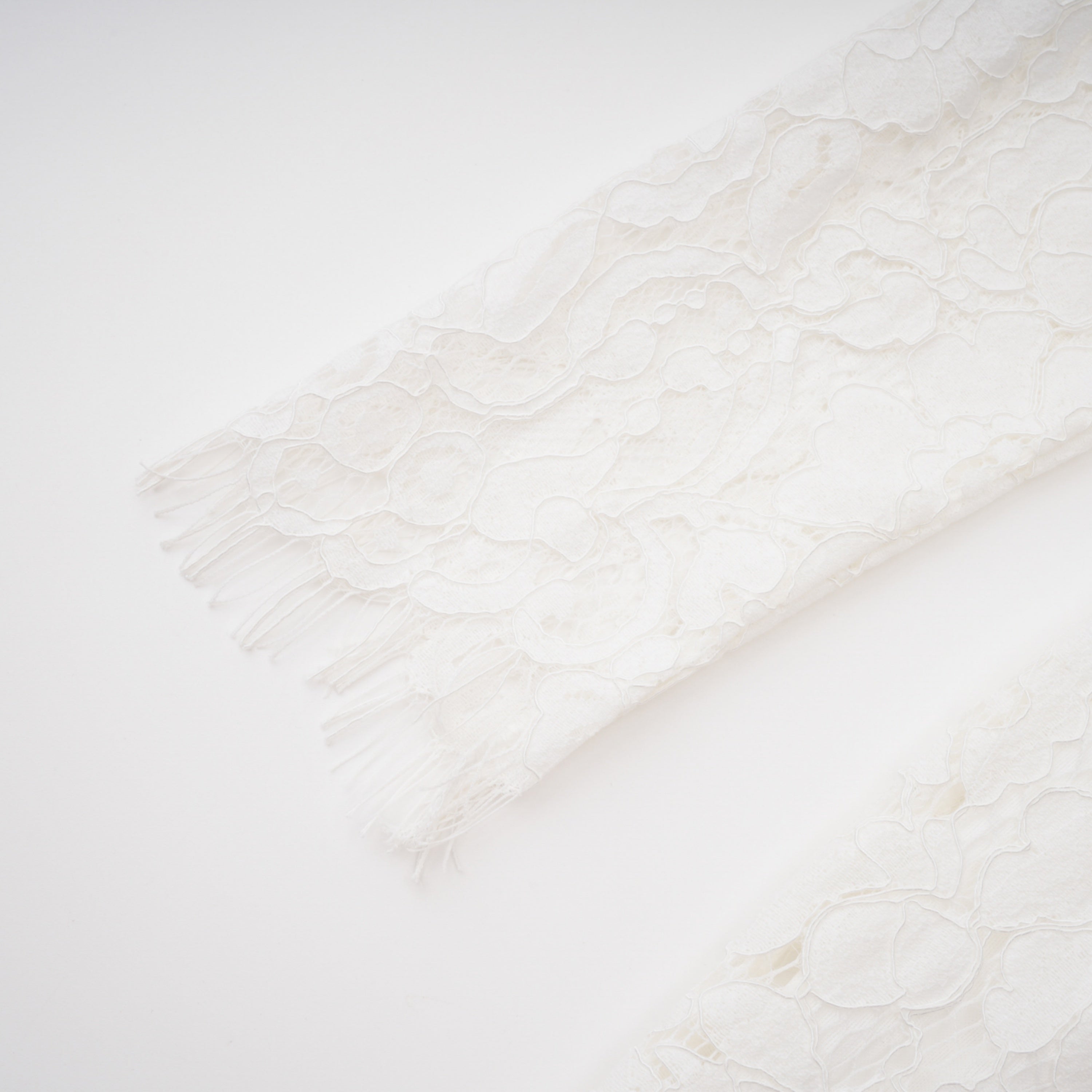 Maggie Ivory High Neck Floral Lace Maxi Dress