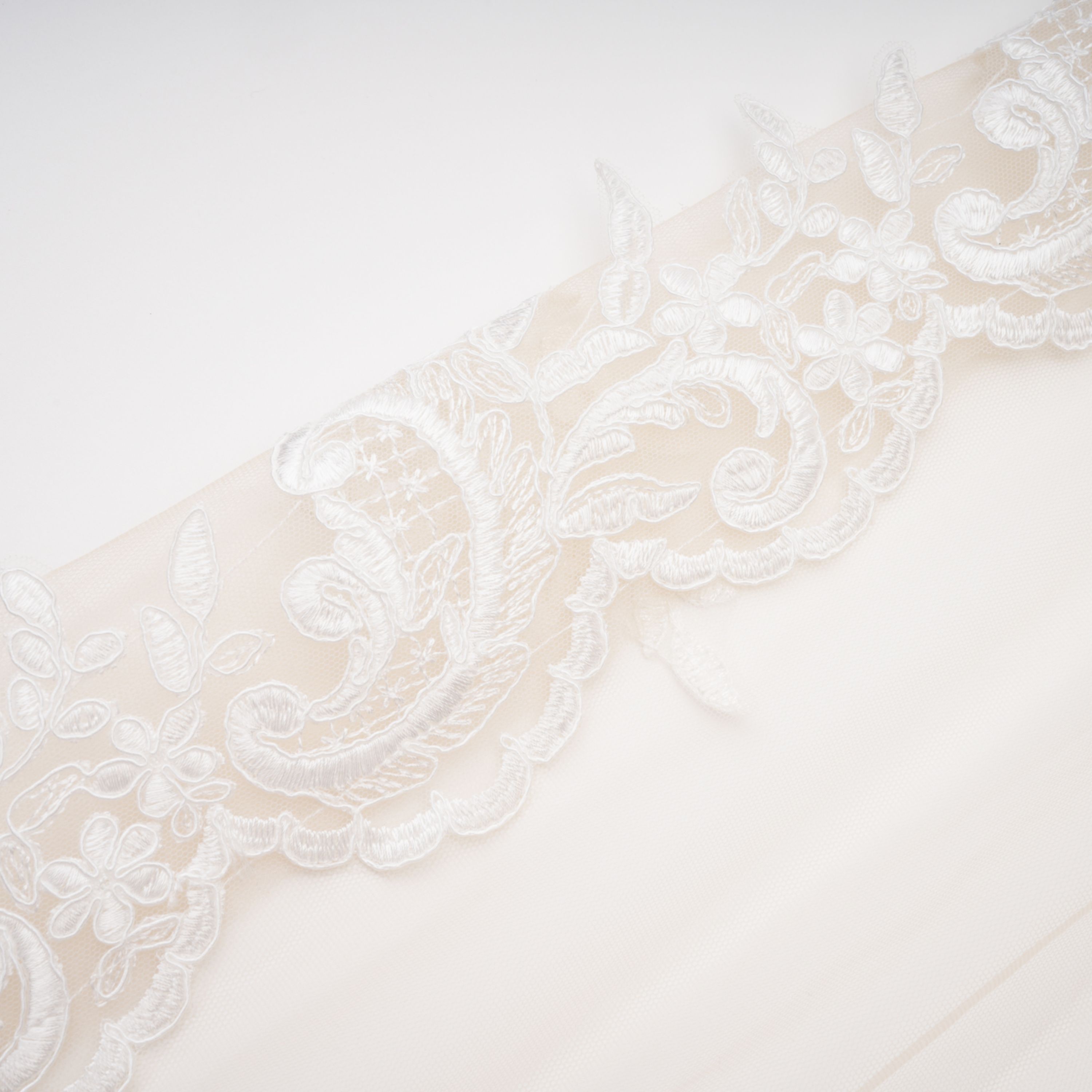 Mieke White Semi-Sheer Lace Maxi Dress (Final Sale-US Only)