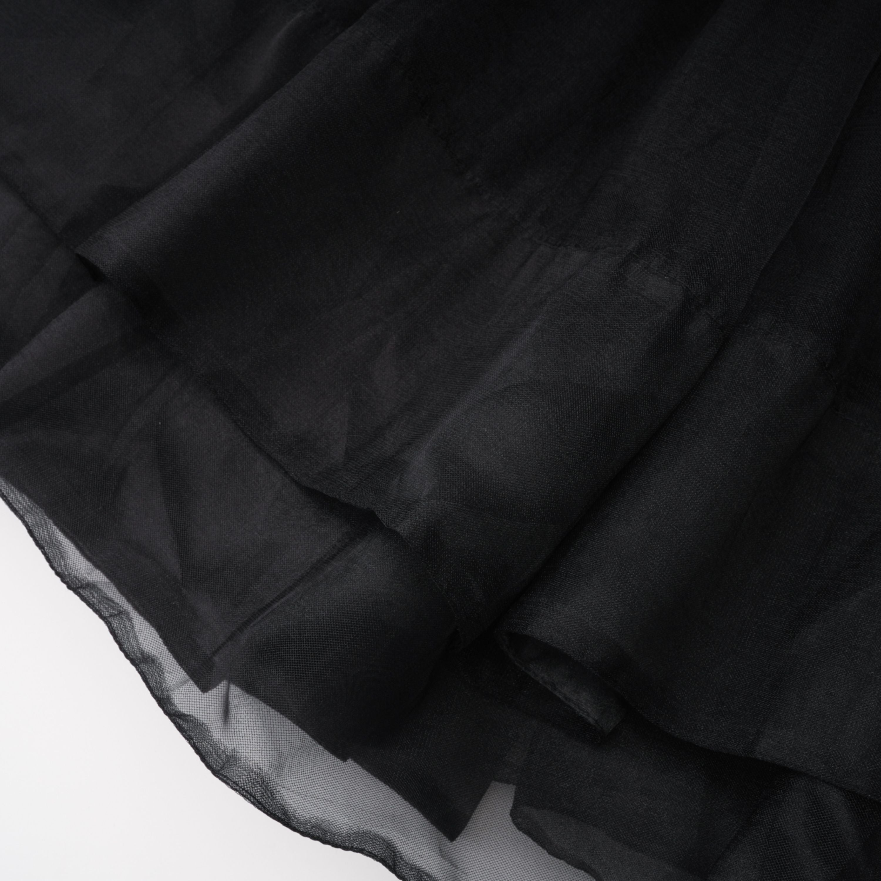 Ofra Black Pearl Pleated Midi Dress (Final Sale-US Only)