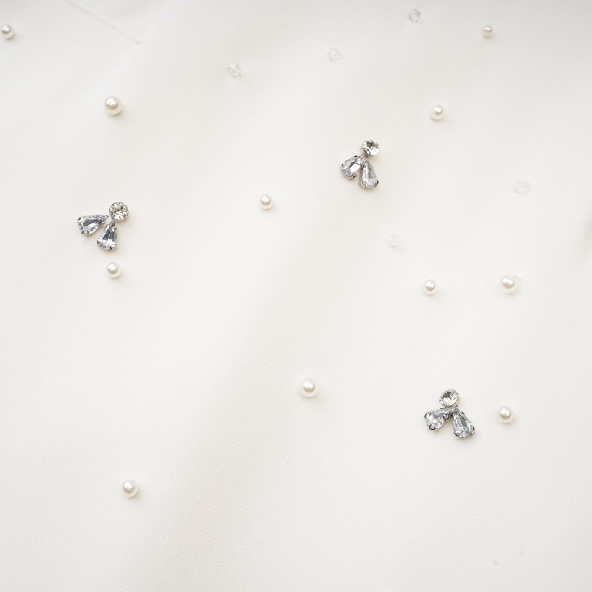 Melisande White Embellished Maxi Dress