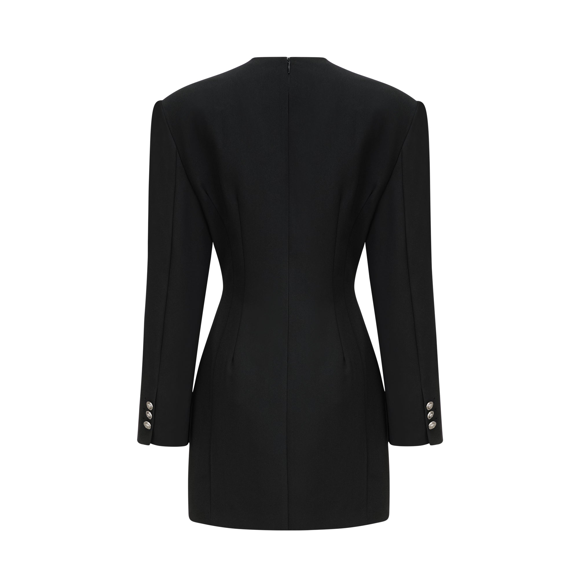 Magali black hourglass mini dress (Final Sale)