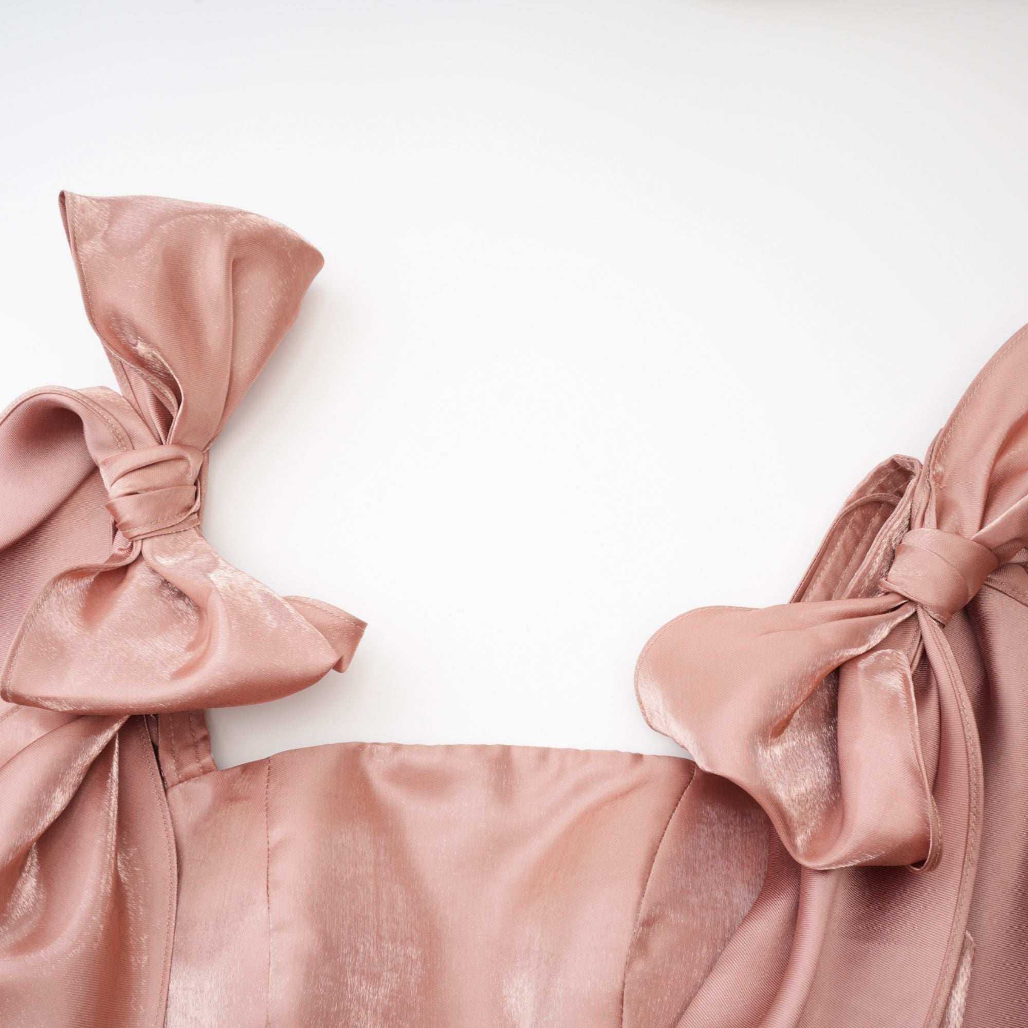 Catiana bow-detail flared dress (Final Sale-US Only)