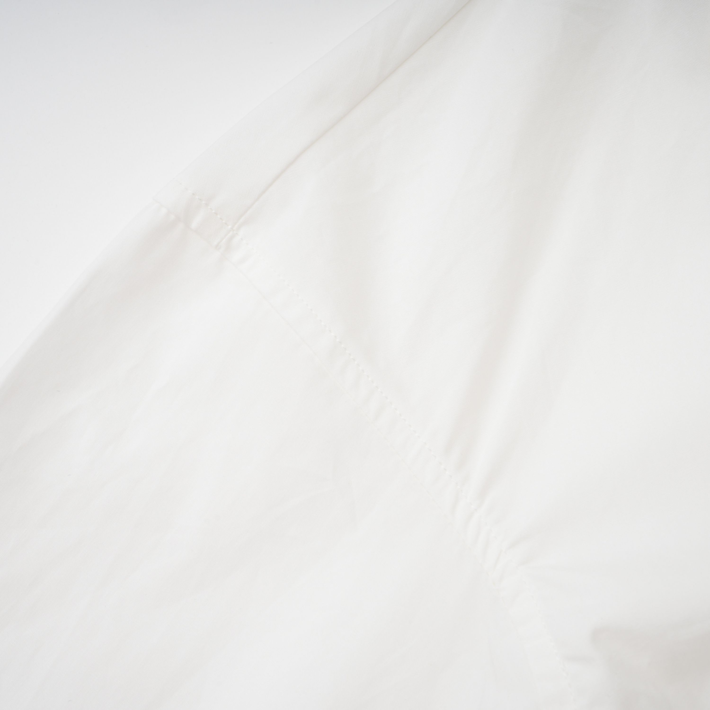 Tímea White Asymmetrical Mini Shirt Dress (Final Sale)