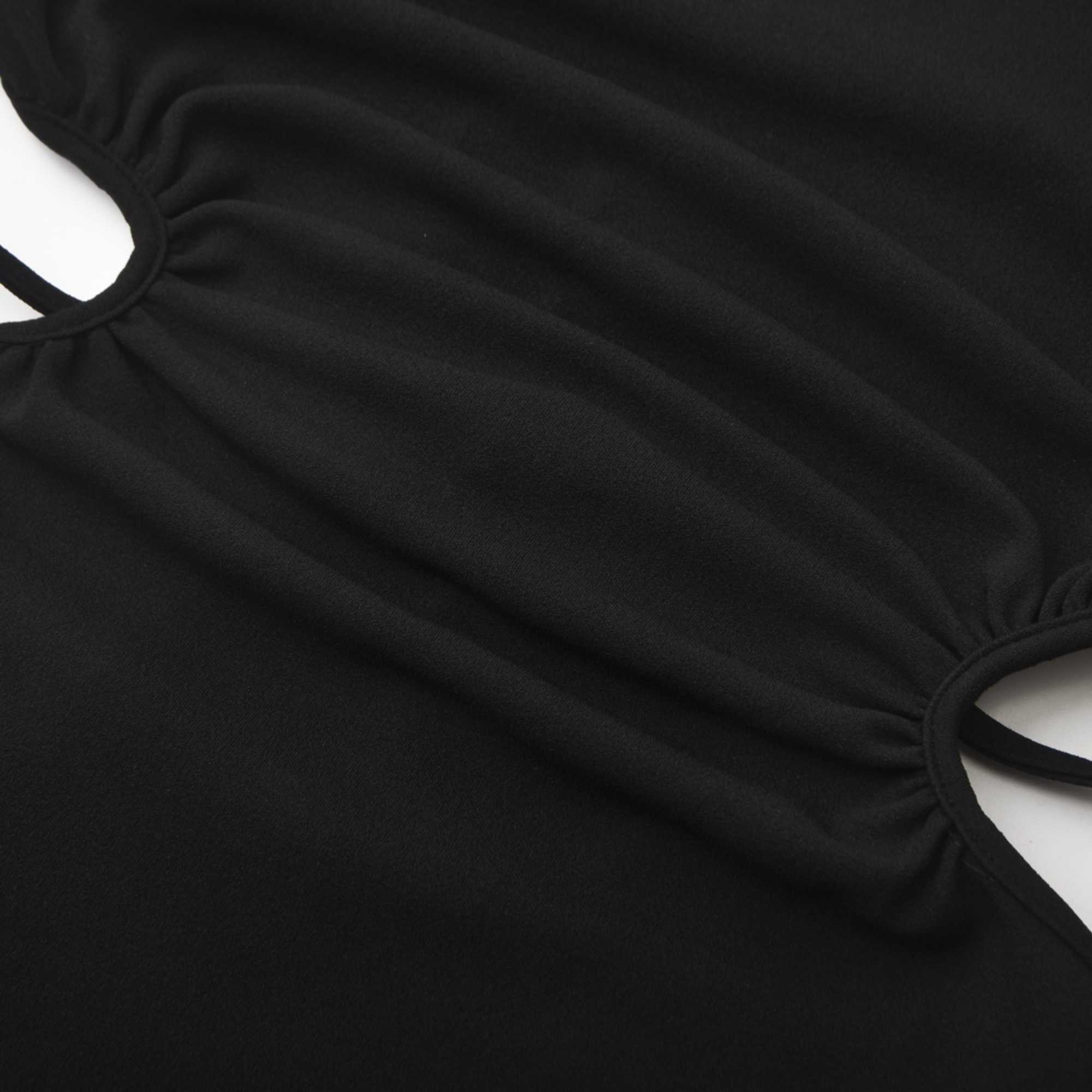 Next Level-off-shoulder waist cut-out dress - itsy, it‘s different